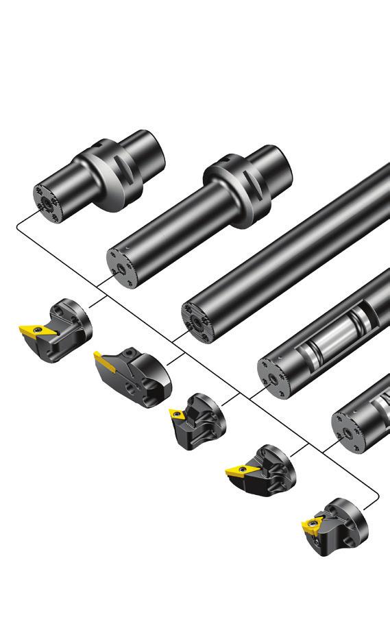 Choosing the right turning adaptor has a big impact on production economy.