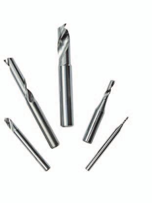 Coating: Many of these milling cutters are available with a superhard carbon coating (SHC). This diamond-like special coating distinguishes itself by a minimum friction value and extreme hardness.