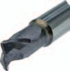 30 Carbide and for Stainless Steel This torus cutter has an edge radius of 0.1 mm (for cutting edge s up to 1.5 mm) respectively 0.2 mm (for cutting edge s from 1.6 mm).