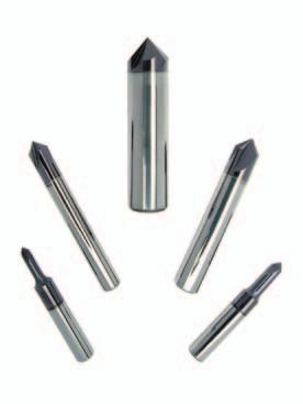 In contrast to conventional deburring tools, this type can also be used at high rotational speeds for deburring or chamfering all kinds of contours quickly.