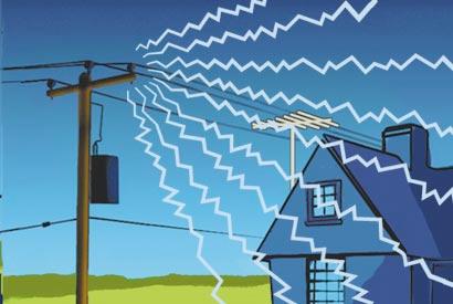disruption. Ask your neighbours to perform the breaker test in their homes to isolate the faulty device. An appliance or electrical device rarely causes interference extending beyond a few houses.