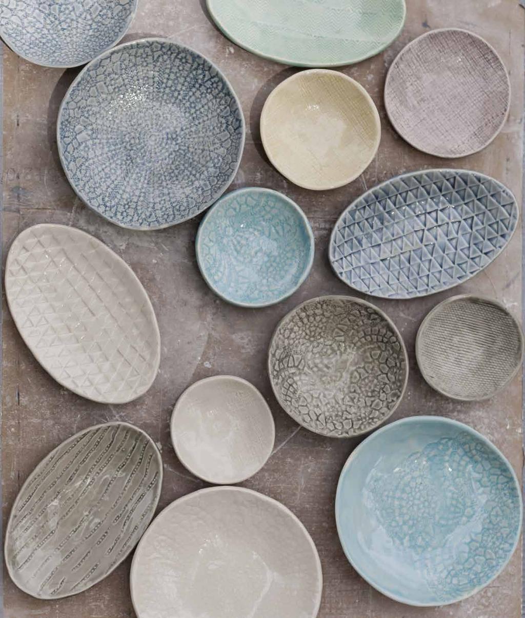 It is a great way to make the surface of stoneware and earthenware a bright white for applying brighter colors in layers over the slip. Slip cannot be applied after bisque.