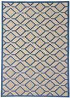 JENIA R402341 Large Rug 93.96 W x 129.96 D x 0.16 H R402342 Medium Rug 63 W x 90 D x 0.16 H Great outdoors, great indoors.