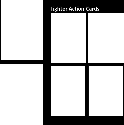 If changing your Fighter s altitude, change the Bandit aircraft altitude and if discarding, then discard card using left-most Reaction card (blue/blue), then left-most Attack/Reaction card
