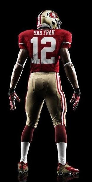 The most visible change to the 49ers uniforms under Nike s watch is the inclusion of Flywire technology on the uniform collar. According to Nikeinc.