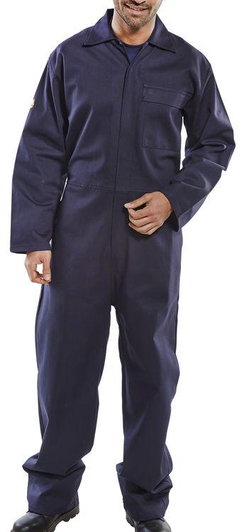 - Test requirements for high visibility Garment conforms EN ISO 20471 Garment has a Fully Elasticated Waistband FIRE RETARDANT BOILERSUIT CFRBS 36" - 60" 300 gram 100% cotton drill fabric with flame