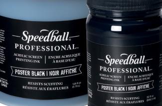 With unrivaled open time, Speedball Acrylic Screen Printing Inks provide artists with the ultimate flexibility to create without worry.
