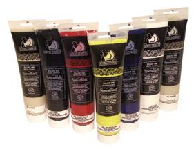 Compatible for use with Speedball s Water-Soluble Block Printing Inks and Transparent Extender Base. Available in incredible colors. Archival quality. Cleans up easily with soap and water.