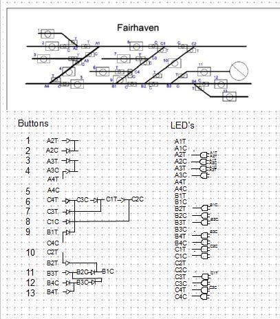 Panel Design Sample: Continued Step 5 You should develop a Boolean table, or some other schema, that allows you to match the input / output data lines from each Latching board to the panel.