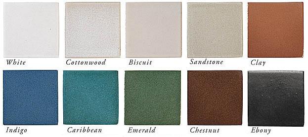 GLAZED Rich Hues Semi-gloss Glazed Quarry Pavers have a shaded range within each color highlighted by naturally occurring ironspots, with some colors