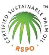 RSPO Palm oil is found in a surprisingly large amount of products from cosmetics products like lipstick, face creams and of course soap, but also in around 50% of what you buy and consume such as