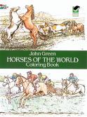 of Horses Coloring Book $3.