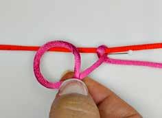 knotting cord. You just have created a half-hitch [h].