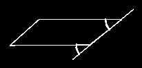 113 of the parallelogram. Mathematically, this parallelogram only has point symmetry, symmetry with respect to the center of the parallelogram (i.e., where the diagonals intersect), and not line symmetry.