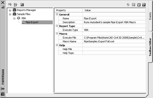 Windows on the Model 17 5. Expand the Sample Files toolbox to view the new category, and then click the name to edit it in the preview area. Change the name to VBA, and press. 6.