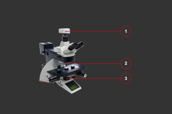 Product Features Camera and Microscope Circular Stage Pattern Cameras and automated microscopes can be controlled directly within