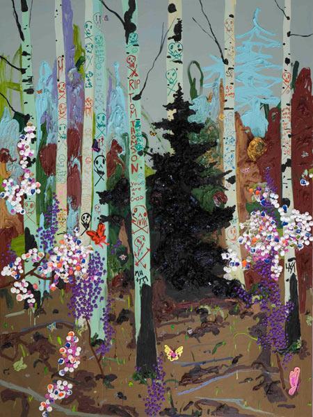 Beautiful Decay Magazine June, 2009 Interview: Kim Dorland Kim Dorland is a Toronto based painter who examines the psychic, nostalgic spaces of his upbringing in Canada through sumptuous impasto