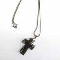 90 3 18-103 : Heart Fob Necklace 44cm