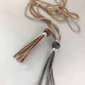 Tasselled Rope Necklace 130cm length -