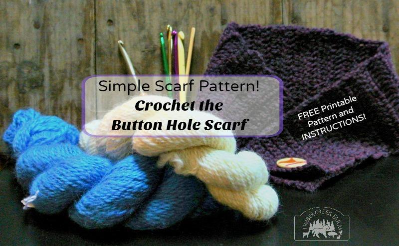 An easy gift that you can make in as little as a few hours is a simple scarf pattern.