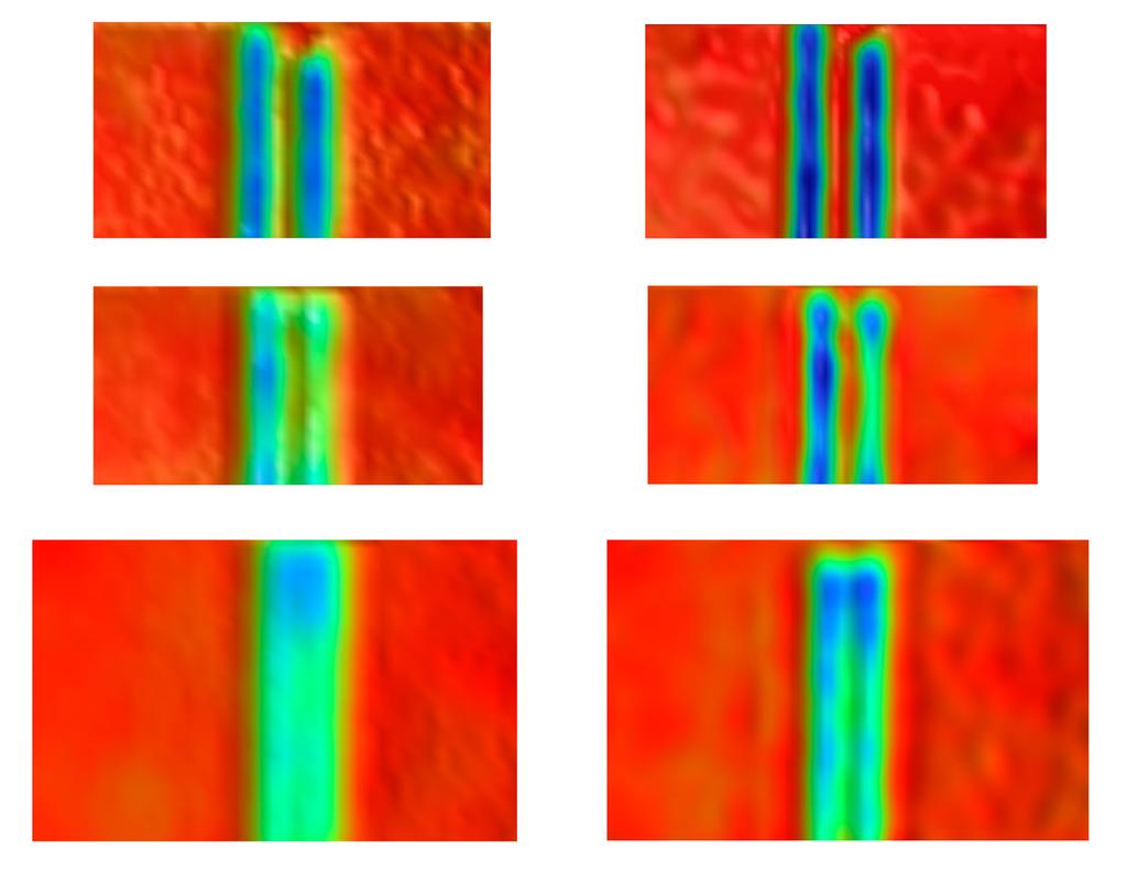 Case 2: Feature Separation Capability To truly test the limits of AcuityXR and it s ability to distinguish fine features, a linewidth standard of successively smaller lines, from 1µm to 100nm, was