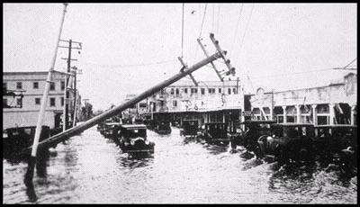 On September 18th 1926 a hurricane hit South Florida
