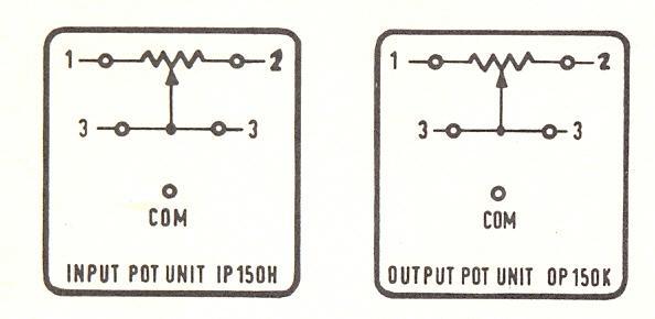 Figure-1.4: Attenuator Unit (AT150B) 1.6.4 Attenuator Unit (AT150B) This unit contains two variable 10KΩ potentiometers as shown in figure-1.4. The proportion of the resistance being selected is indicated by a dial graduated from 0 to 10.