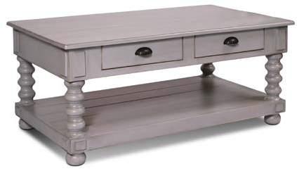 Country Side Table Gray 14 x 20 x 26