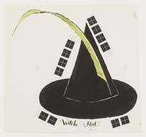 Witch Hat ("Who's Who in Holiday 8 1/4 x 8 3/4 inches