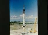 First American in Space Alan Shepard becomes the first American astronaut to enter space, aboard the Freedom 7 spacecraft, on May 5, 1961 Alan and his spacecraft, Freedom 7 The Mercury Project The