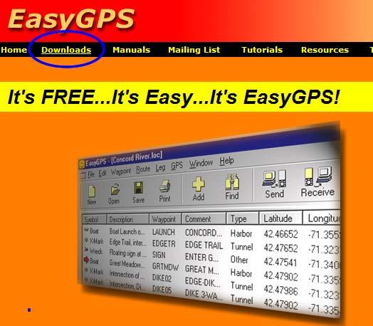 From Computer to GPS In order to download waypoints from Geocaching.com to your GPS receiver you ll need to download some additional software. A free software download is available at www.easygps.