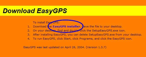 Once you ve installed EasyGPS you ll need to have some waypoints to send to your GPS.