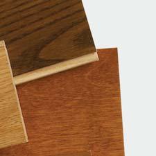 Engineered hardwood A technological masterpiece, this hardwood combines a real wood surface with a solid plywood base.
