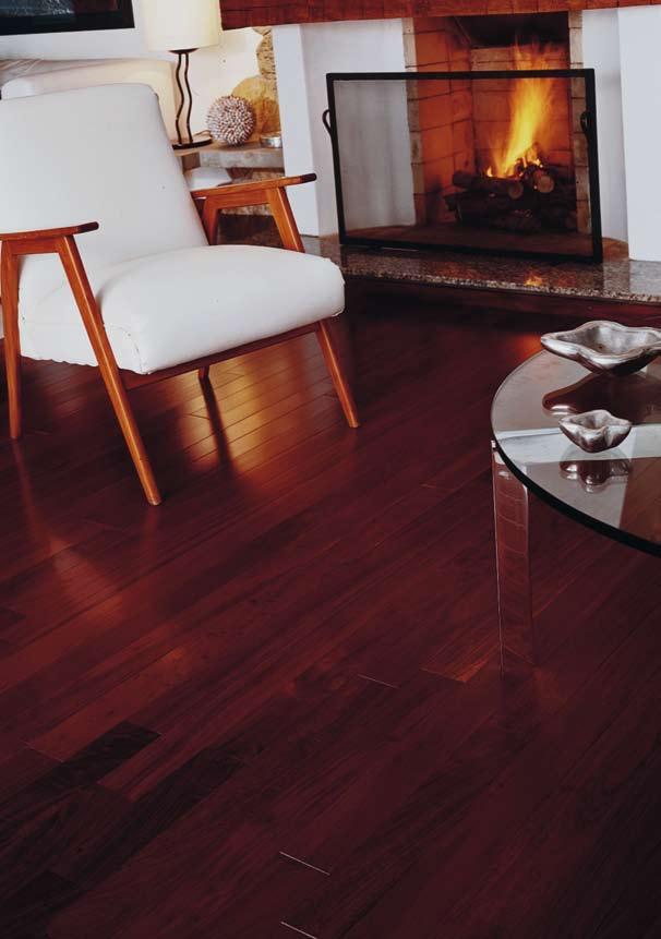 Brazilian Teak s colour varies from a medium tan brown and includes yellow and light brown hues, that when coupled with its unique grain pattern, creates an exclusive and natural atmosphere.