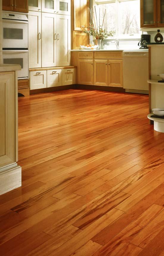 Tigerwood is a distinctive species unlike any other exotic hardwood.