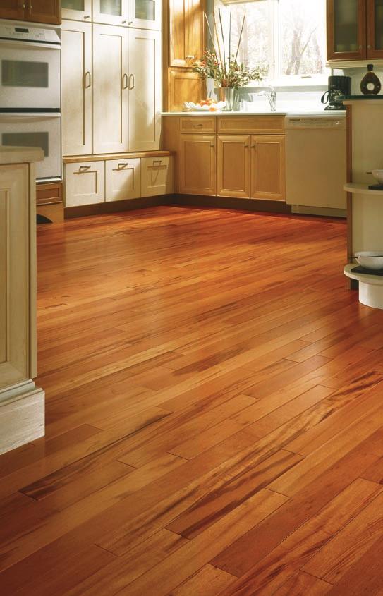 browns. As the name suggests, the Tigerwood is coupled with eclectic streaks and stunning contrasts that become the heart of your home.