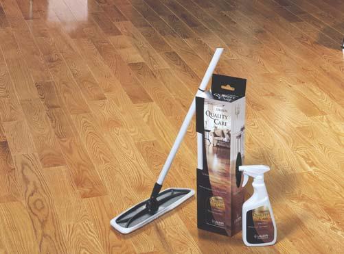 Caring For Your New Floor Your Lauzon hardwood flooring is an investment that can be protected quite easily by knowing a few basic facts and by following a few simple guidelines.