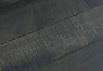 Each 5-inch wide plank is treated with rough-sawn distressing applied by hand, giving this series an authentic,