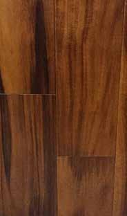 Each 5-inch wide plank is completely unique, resembling the look of handcrafted solid hardwood flooring.