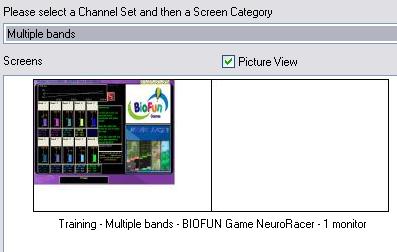 Select a BioFun screen 8. Click OK.