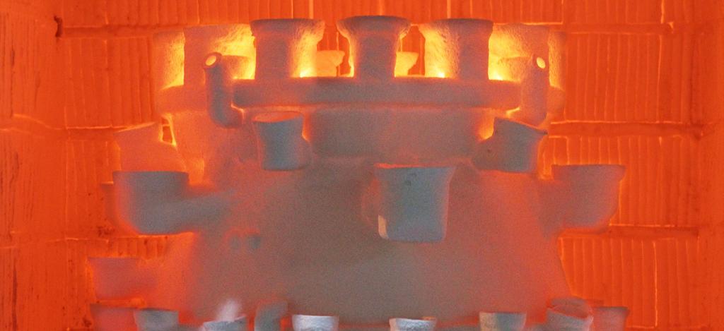 7 Replicast and precision investment casting 40% more castings per melt Replicast is a novel moulding and casting process developed by Cti.