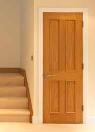 Easy to install and finish they are delivered pre-hung in the frame with door furniture fitted where appropriate and packed with pre-cut to length architraves for ease of fitting on site.