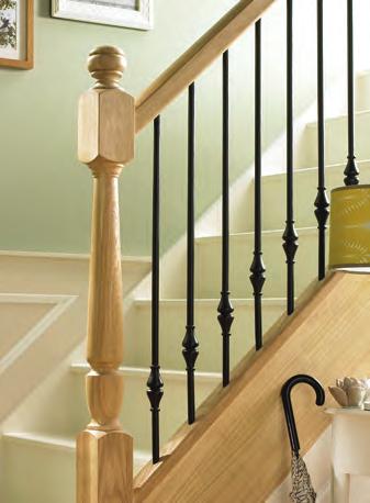 Elements The Elements range consists of precut metal balusters in a wide range of shapes and