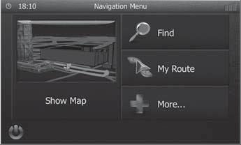 Navigaţie Navigaţie Încărcarea datelor de navigaţie Software-ul pentru navigaţie și datele despre hărţi se găsesc pe un micro-card SD.