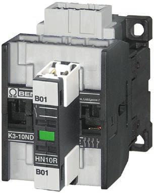 RAST 5 Contactors RAST 5 147 Contactor Relays 147 Contactors 147 Accessories 147 Auxilliary Contact Blocks 147 Combinations 148 Contactors for Fuseless Load Feeder 148 Contactors for Overload Relays