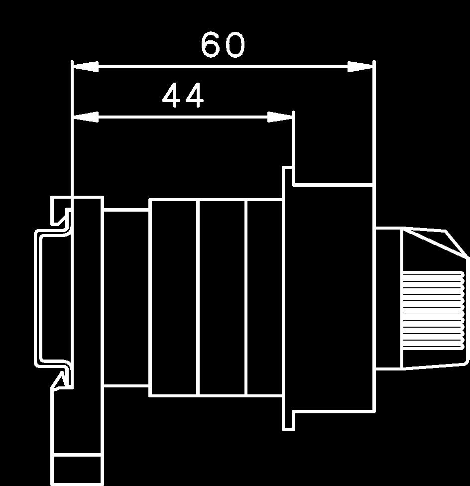 door (dimension T). Possible switch sizes N40 Type N20 N61 N100 appendix M10H M20 N33F N80 N200 L... V... +T/.