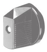 This insert can be mounted in 8 different positions (at intervals of 45 ), causing the angle of each individual switch setting to be rotated by 45.