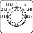 Escutcheon Plates Selected standard markings The markings that are most commonly required are shown below, together with code letters for the switch size and the code number.