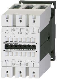 Contactors 3-pole Up to 1200A AC3 Up to 1350A AC1 DIN-rail mounting up to AC3 115A International Approvals Data according to IEC 947 / EN 60947 Ratings AC3 400V