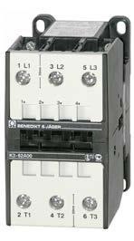 Contactors 3-pole AC Operated Ratings Rated Aux.
